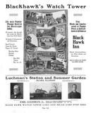 Blackhawk's Watch Tower, Luchman's Station and Summer Garden, Rock Island County 1905